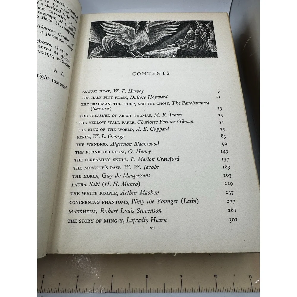 1941 Great Ghost Stories of the World Haunted Omnibus Alexander Laing Horror HC